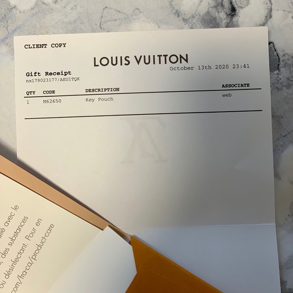 β¨ SOLD β¨Louis Vuitton Monogram Key Pouch πβ¨ - Picture 8 of 9